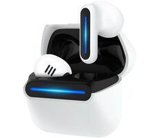 YENKEE YHP 06BT Evepods białe / Słuchawki bezprzewodowe / mikrofon / Bluetooth 5.3 