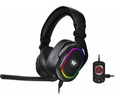 Thermaltake Argent H5 RGB czarny / Słuchawki gamingowe / mikrofon / gniazdo 3,5 mm
