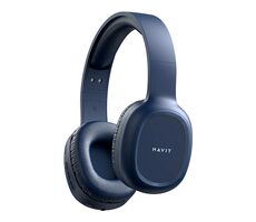 Havit H2590BT Pro niebieski / Słuchawki bezprzewodowe / mikrofon / do 4 h / Bluetooth 5.1