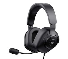 Havit H2230d-B czarny / Zestaw słuchawkowy do gier z mikrofonem / Jack 1,8 m / 3,5 mm
