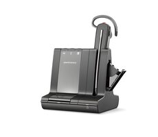Poly Savi 8245-M (MS Teams) czarny / Bezprzewodowy zestaw słuchawkowy / mikrofon / ANC / pojedyncza słuchawka / Bluetooth / DECT 