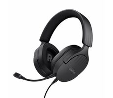 Trust Gaming GXT 489 Fayzo czarne / Słuchawki gamingowe / mikrofon / gniazdo 3,5 mm