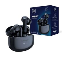 3mk HARDY LifePods Pro czarne / Słuchawki bezprzewodowe z mikrofonem / Bluetooth 5.3 