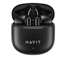 Havit TW976 czarny / Słuchawki bezprzewodowe / Bluetooth 5.3 / etui ładujące / do 5 godz