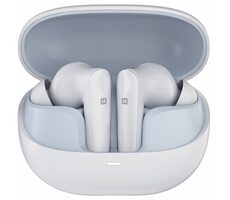 Swissten FOCUS białe / słuchawki Bluetooth / mikrofon / BT 5.3 / 500 mAh / ANC