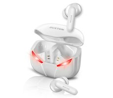 Buxton BTW 6600 biały / Słuchawki bezprzewodowe / mikrofon / IPX4 / Bluetooth 5.0