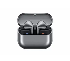 Samsung Galaxy Buds 3 Pro Silver / Słuchawki bezprzewodowe z mikrofonem / ANC / Bluetooth / do 30 godzin / dystrybucja na cały świat