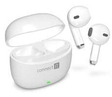 Connect IT SonicBass biały / Słuchawki bezprzewodowe / mikrofon / Bluetooth