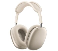 Apple AirPods Max - gwiazda biała / bezprzewodowy zestaw słuchawkowy / mikrofon / ANC / Bluetooth / USB-C / czas pracy baterii do 20 godzin