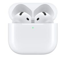Apple AirPods 4 z aktywną redukcją szumów biały (2024) / słuchawki bezprzewodowe / ANC / Bluetooth / czas pracy baterii do 30 godzin