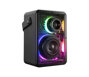 Lamax CyberWave 1 / Bezprzewodowy głośnik imprezowy / 50 W / BT 5.3 / Żywotność baterii do 20 godz. / USB-C / IPX6 