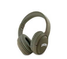 DKNY PU Leather Arch Logo zielone / Słuchawki bezprzewodowe / BT 5.3 / USB-C