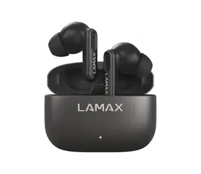 Lamax SteelClips1 ANC czarny / Słuchawki bezprzewodowe / mikrofon / Bluetooth 5.3 / czas pracy baterii do 40 h / ANC