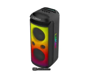 Lamax PartyKing1 Max / Głośnik imprezowy / 200 W / czas pracy baterii do 15 h / BT 5.3 / microSD / pendrive