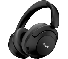 Genius HS-810BT czarny / Bezprzewodowy zestaw słuchawkowy / mikrofon / BT 5.3 / jack 3,5mm / USB-C 
