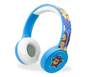 Słuchawki Bluetooth Paw Patrol niebieskie / Bezprzewodowe słuchawki dla dzieci 