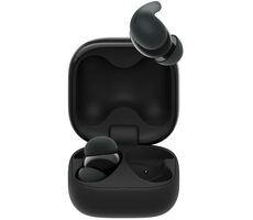 Sony LinkBuds Fit czarne / Bezprzewodowe słuchawki douszne z mikrofonem / Bluetooth / IPX4 