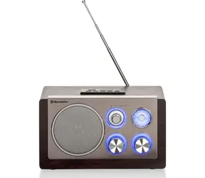 ROADSTAR HRA-1345NUS/WD srebrny / Radio / FM / DAB+ / RDS / 3,5mm 