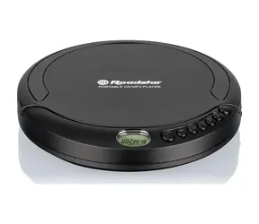 ROADSTAR PCD-498N MP/BK czarny / Przenośny odtwarzacz CD / MP3 / 3,5mm / CD&CD-R&CD-RW 