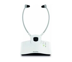 TechniSat STEREOMAN ISI 3 białe/słuchawki bezprzewodowe/2,4GHz/stacja dokująca
