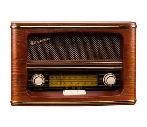 ROADSTAR HRA-1500/N brązowy / Radio retro / AM i FM 
