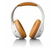 LENCO HPB830GY szaro-białe / słuchawki bezprzewodowe / mikrofon / BT 5.3 / USB-C