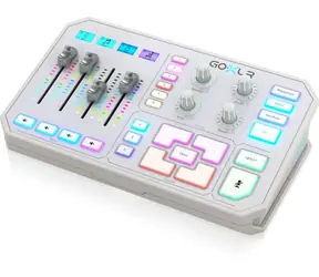TC Helicon GO XLR-WH / Mikser cyfrowy / 3,5 mm / XLR / 24 przyciski / USB 2.0