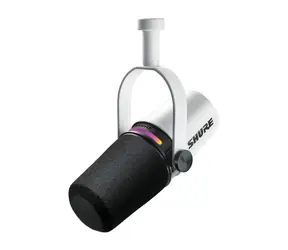 Shure MV7+-W biały / Mikrofon dynamiczny / XLR / 50 - 16000 Hz 