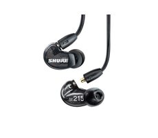 Shure AONIC 215 czarne / Słuchawki douszne / studyjne / 3,5 mm / kabel 1,27 m 
