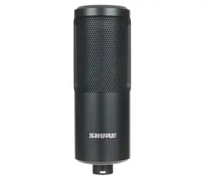 Shure SM4-K czarny / Mikrofon pojemnościowy / XLR-3 / 20 - 20000 Hz