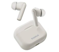 Baseus Bowie E17 białe / Słuchawki bezprzewodowe / mikrofon / Bluetooth 5.3  