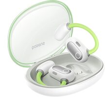 Baseus Bowie Eli Sport 1 Open-Ear zielone / Słuchawki bezprzewodowe / mikrofon / Bluetooth 5.3 / IPX4
