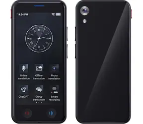 Tłumacz głosowy Ectaco Anobic AI A40 / WiFi / Hotspot / SIM / AI + ChatGPT / 2000mAh