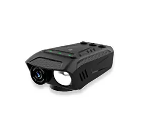 Kamera rowerowa Nedis czarna / 1080p@30fps / 2 MPixel / 600 min / 70 ° / 300 min / W zestawie uchwyty