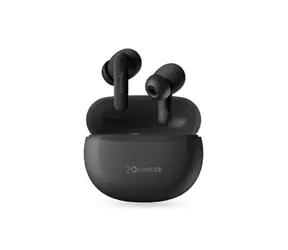 A4Tech B25 czarny / słuchawki douszne Bluetooth / mikrofon / Bluetooth / etui ładujące
