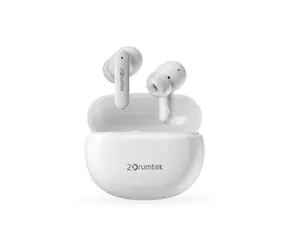 A4Tech B25 biały / słuchawki douszne Bluetooth / mikrofon / Bluetooth / etui ładujące