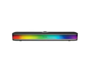 A4Tech BLOODY S10 czarny / soundbar gamingowy / 2x 5W / Bluetooth / USB-C / RGB / mikrofon