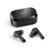 Bez opakowania - Philips TAT5506BK/00 czarny / Słuchawki bezprzewodowe / mikrofon / Bluetooth 5.2 / IPX5 / ANC / bez opakowania