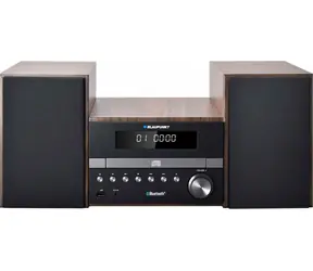 Blaupunkt MS46BT brązowy / system audio / do 300W / CD / MP3 / Bluetooth / FM / USB / budzik / pilot zdalnego sterowania 