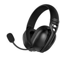 Hator ESH15 Hyperpunk 3 Wireless czarne / gamingowe słuchawki bezprzewodowe z mikrofonem / 10-44000Hz / 2.4GHz / BT / USB