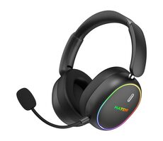 Hator ESH40 Phoenix 2 Wireless czarne / gamingowe słuchawki bezprzewodowe z mikrofonem / 10-44000Hz / ANC / 2.4GHz / BT / USB 