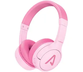 Lamax BaseKid1 Pink / Słuchawki bezprzewodowe / Mikrofon / Bluetooth 5.3 / USB-C