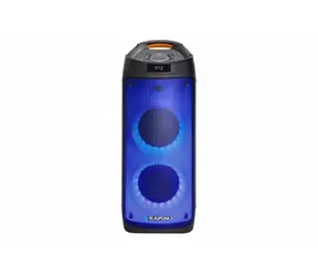 Blaupunkt PB06DB czarny / głośnik przenośny / BT / USB / microSD / AUX / LED / 500W / FM
