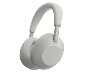 Sony WH-1000XM6 srebrny / Słuchawki bezprzewodowe / Przetworniki 30 mm / Redukcja szumów / Bluetooth / Gniazdo 3,5 mm
