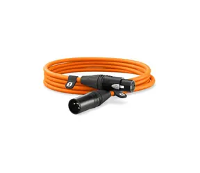 Kabel Rode XLR / 3M / pomarańczowy