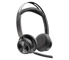 Poly Voyager Focus 2 USB-C MS Teams czarny / Bezprzewodowy zestaw słuchawkowy / Mikrofon / Certyfikowany dla MS Teams / USB-C/A