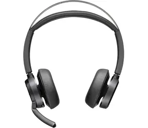 Poly Voyager Focus 2 USB-C czarny / Bezprzewodowy zestaw słuchawkowy / Mikrofon / USB-C/A