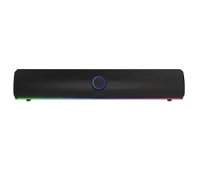 Genesis Helium 312BT RGB czarny / soundbar gamingowy / 10 W / Bluetooth / USB