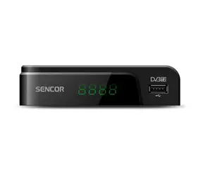 Odbiornik DVB-T Sencor SDB 524T / H.265 / HEVC / 10 W