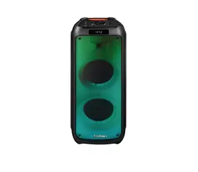 Blaupunkt PB10DB czarny / przenośny głośnik imprezowy / 1000 W / Bluetooth / karaoke / FM / czas pracy baterii do 23 godzin